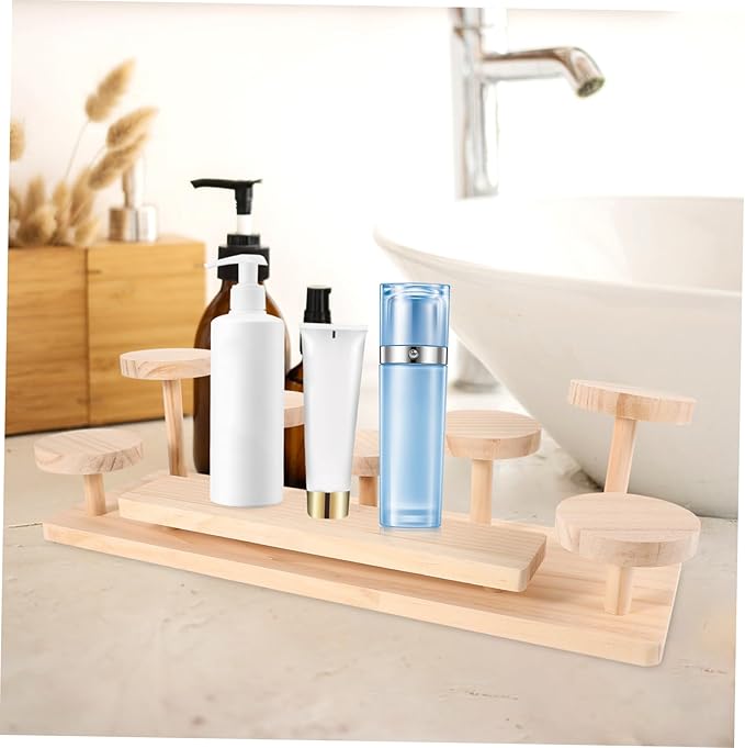 WOONEKY Cosmetics Display Stand Perfume Shelf Display Shelf for Vendors Makeup Holders Organizers Perfume Organizer Vanities