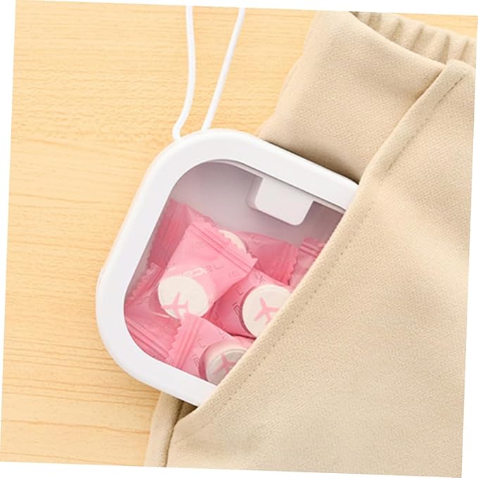 PRETYZOOM 4pcs Portable Jewelry Box Organizer Makeup Organizers Storage Hair Tie Holder for Travel Vanity