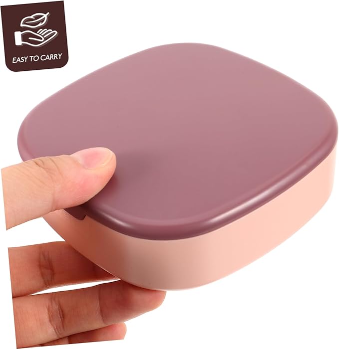 BESPORTBLE Portable Jewelry Storage Box Mirror Jewelry Organizer for Travel Makeup Organizer Mirror