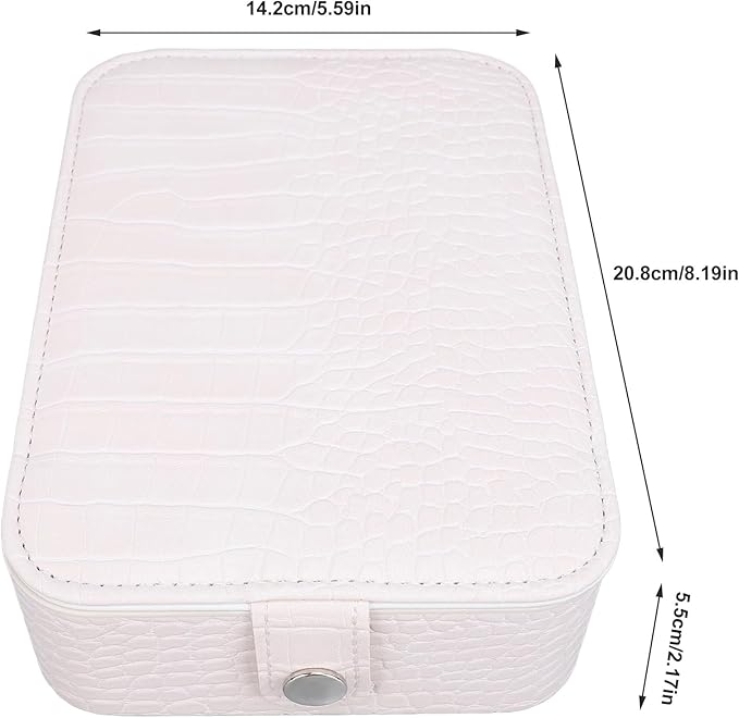 Makeup Case with Light Up Mirror, Dimmable Mirror Cosmetic Organizer Bag Portable Cosmetic Makeup Box Organizer Vanity Case for Women Beauty Tools Accessories Case Rechargeable