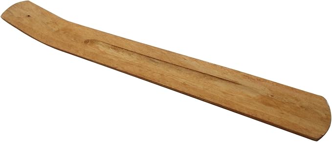 TRENDBOX 20pcs Handmade Plain Wood Wooden Incense Stick Holder Burner Ash Catcher Natural Design Buddhist