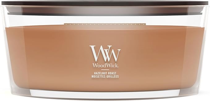 WoodWick | Ellipse Candle | Hazelnut Roast | Great Gift for Women
