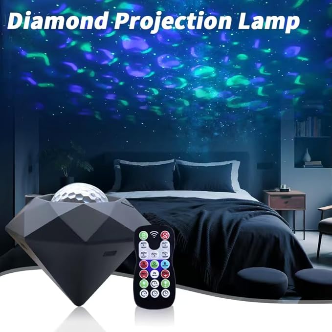 Star Projector, Galaxy Projector Night Light with Timer and Remote Control for Adults LED Star Projector for Ceiling Bedroom Decoration Party