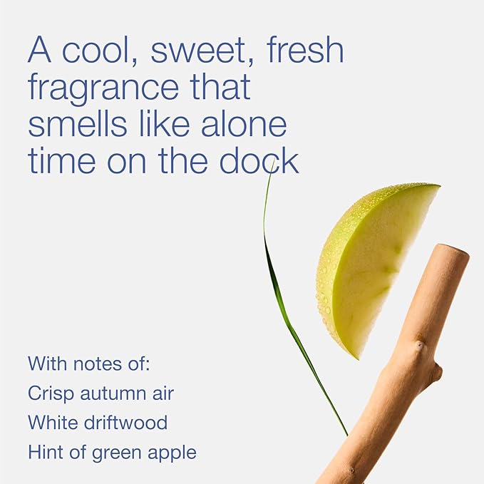 Bath & Body Works Lakeside Morning 3-Wick Candle - Scented Candle for At-Home Use - Long-Lasting, Room-Filling Fragrance - High Fragrance Oil Concentration - Soy Wax Blend