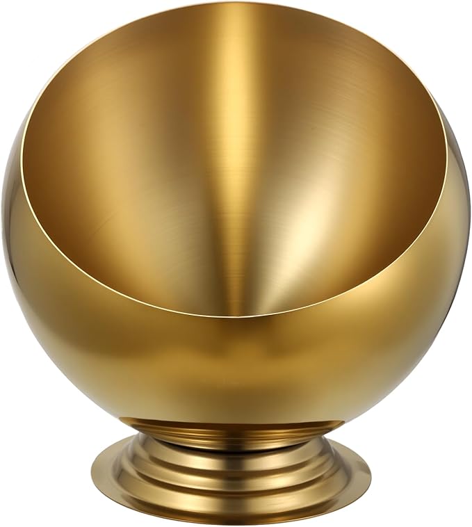 Golden Key Bowl for Entryway Table Decorative Storage Dish Catch All Bowl for Fruit Coffee Pod Holder Centerpiece for Kitchen Home Decor