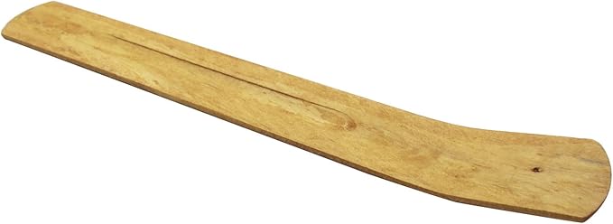 TRENDBOX 30pcs Handmade Plain Wood Wooden Incense Stick Holder Burner Ash Catcher Natural Design Buddhist