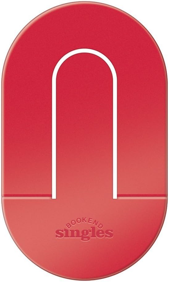 IF The Pop-Up Book End, Single Bookend, Contemporary Colours - Red