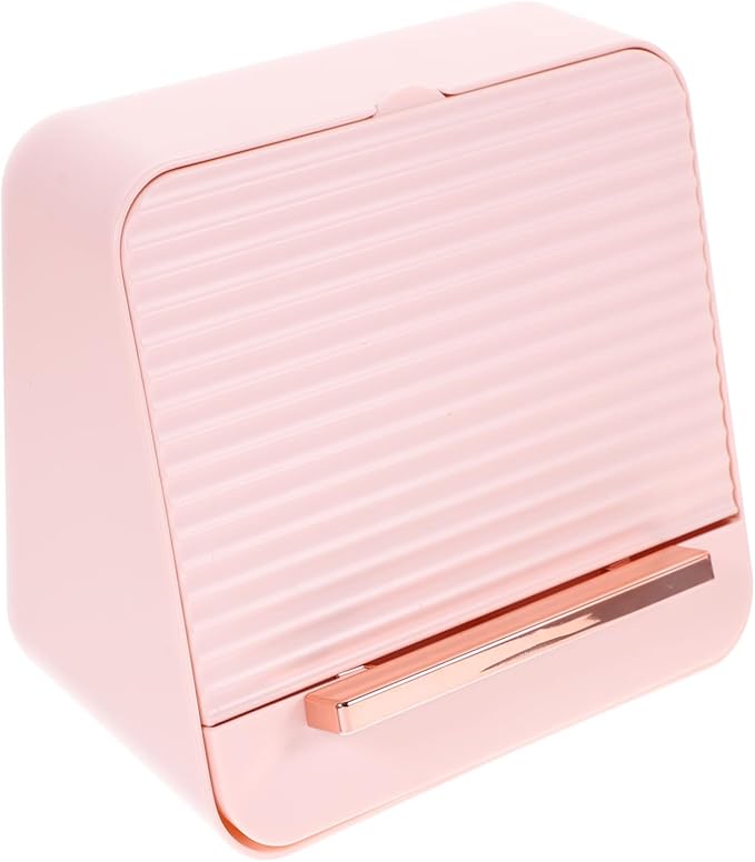 Large Capacity Makeup Organizer Drawer for Lip Gloss and Brooch Storage Elegant Decorative Jewelry Box for Vanity and Desktop Use