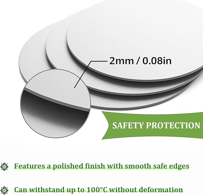 Set of 24 Round Mirrors for Centerpieces, 12 Inch Silvery Acrylic Mirrors Candle Plate Circle Mirror Trays for Wedding Party Home Mirror Centerpieces for Table