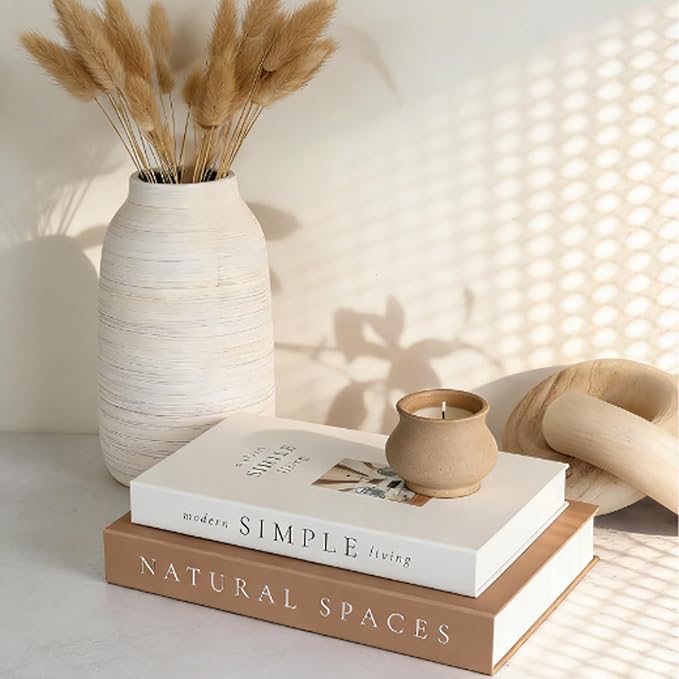 Elegant Decorative Books Boxes for Home Decor, Faux Books Storage Box Decor for Decoration, Aesthetic Book for Coffee Table, Modern Home Decor and Keepsakes (Style A)