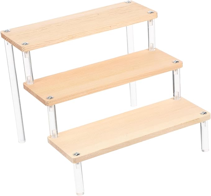 Jewelry Storage Makeup Organizer for Vanity Display Stand Multi-function Ladder Shelf
