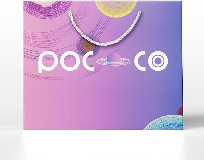 POCOCO Galaxy Star Projector Night Light Discs (Gift Bag)