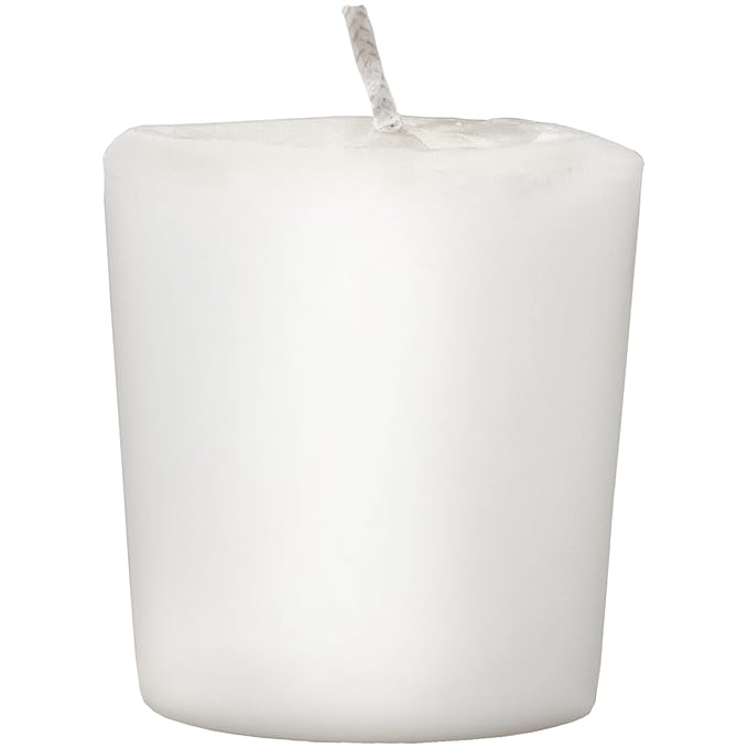 Aroma Naturals Votive Candles with White, Patchouli and Frankincense, Meditation, 6 Count