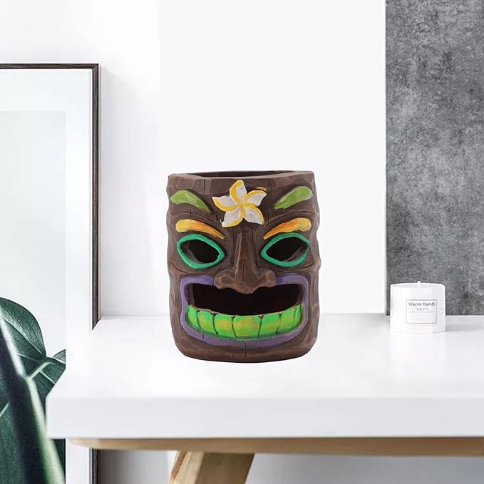 Grimace Pen Holder, Resin Ashtray Cigarette Ash Tray, Pencil Holder Makeup Organizer for Desk Office Home Decor