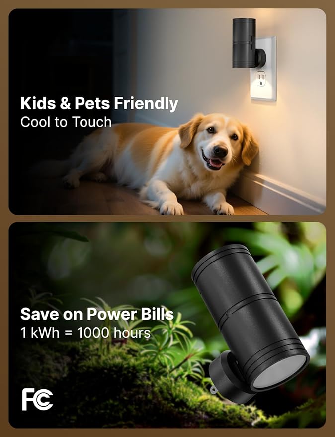 Likelgn Night Light Plug into Wall, 4 Pack Dimmable LED Nightlight with Dusk to Dawn Sensor, Soft White Glow, for Hallway, Bathroom, Bedroom, Black