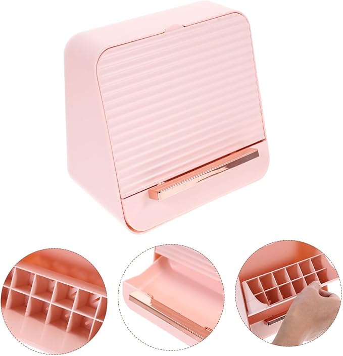 Cosmetics Storage Box Drawer Large Capacity Multi-functional Makeup Organizer for Jewelry and Accessories for Bedroom Bathroom Office and Travel Use