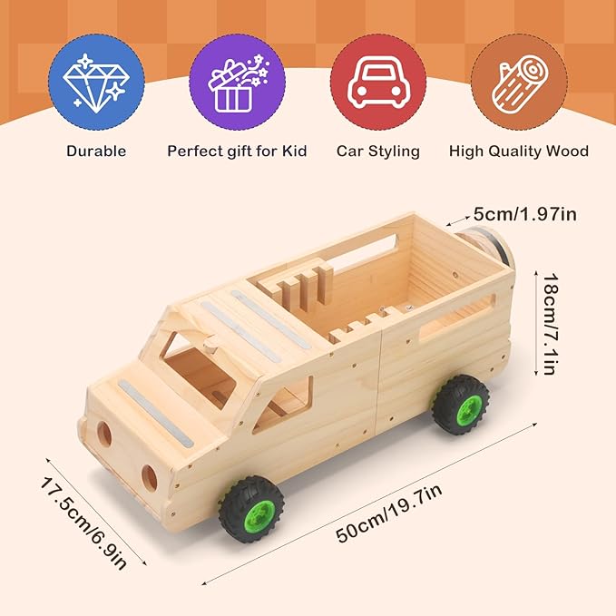 Storage for Toniebox 2 and Toniebox 1 Tonie Figures Characters Shelf,Magnetic Organizer for 30+ Figures, Tonieplay Games & Controller, Wooden Magnetic Shelf for Kids