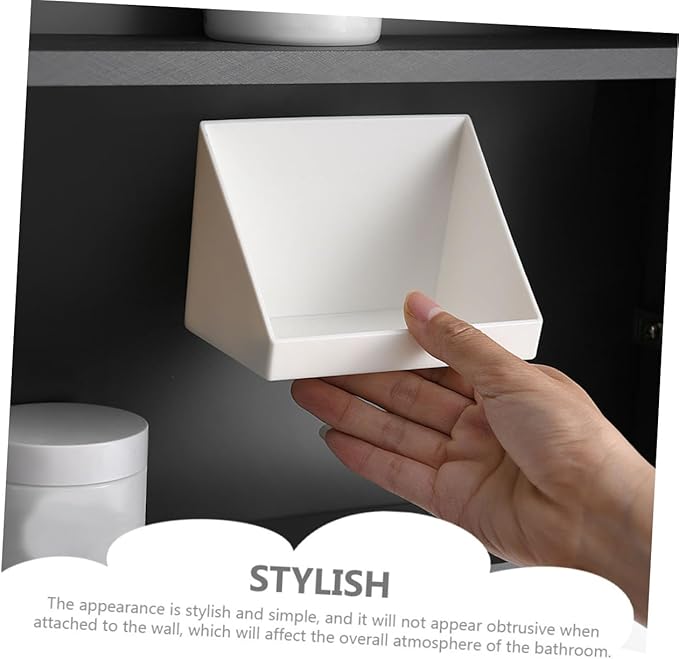 2sets Makeup Organizer Wall Storage Rack Bathroom Accessory Vanity Organizer