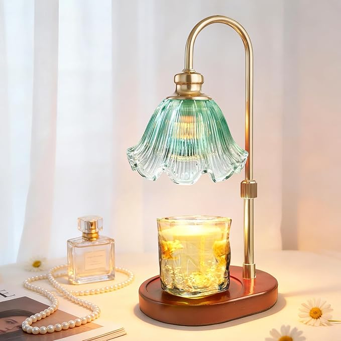 Banbanda Candle Warmer Lamp with Timer: Mothers Day Gifts,Birthday Gifts for Women, House Warming Gifts New Home Decor – Height Adjustable Candle Lamp