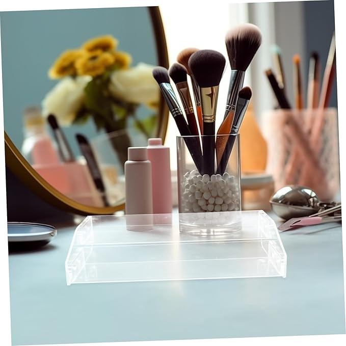 Veemoon Display Stand for Cosmetics Multi-layer Organizer for Makeup and for Dresser and Vanity Use for Collectibles and Items