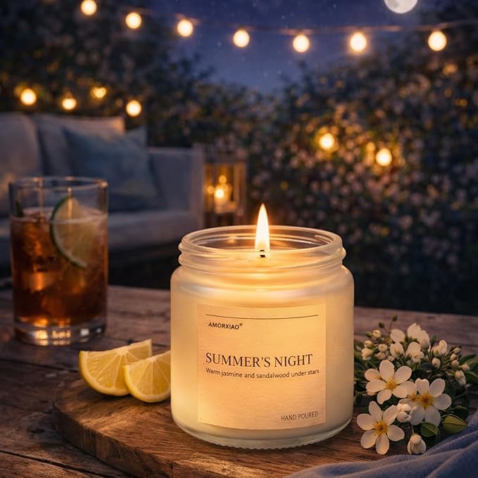 Scented Candles Gift Set, 8 Pack Soy Wax Candles for Home, Long Lasting Burn Floral Fresh Aromatherapy Scents for Women, Birthday, Holiday, Mothers Day