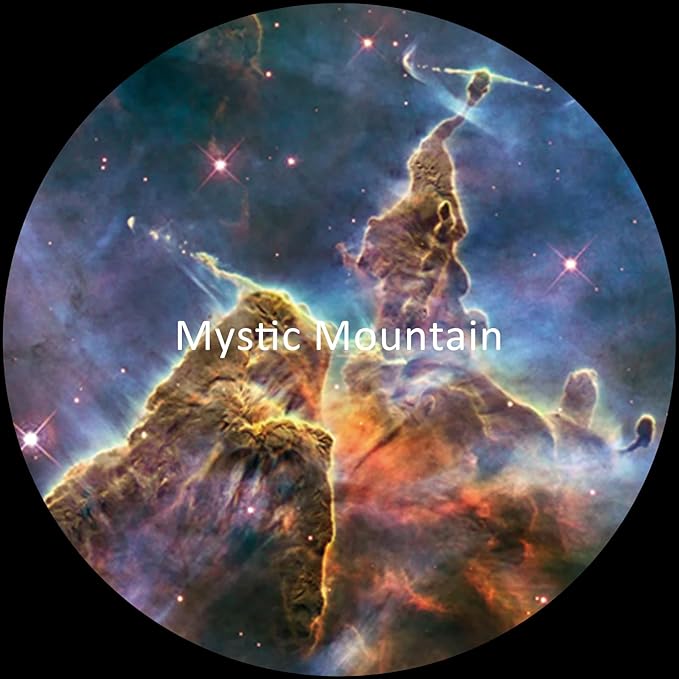 Realistic Discs - Discs for Ainael Galaxy Projector, 5k Ultra HD Slide for Home Planetarium, 6 Discs Set Without Projector (Nebula 4)