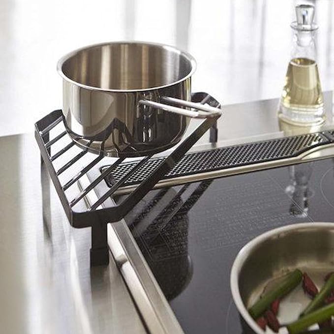 Corner Shelf & Cabinet Organizer, Iron Triangular Counter Shelf for Spice Rack Organizer, Kitchen & Bathroom