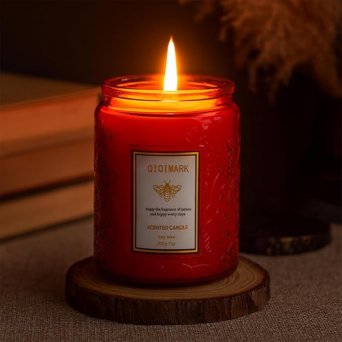 Candles Set - 6PC Scented Candles, Soy Candle, Aromatherapy Candle, Soy Wax Candle, Candle for Home, Women, Birthday, Valentine, Christmas, Anniversary Present
