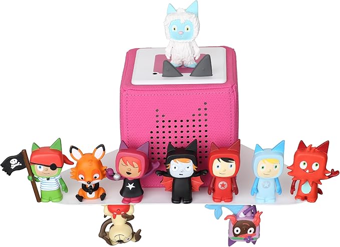 Heart Tonie Storage Display Shelf for TonieBox, Tonie Figure – Fully Magnetic Storage Solution for 30–38 Tonies Characters, Designed for Kid's Room Decorations and Gifts