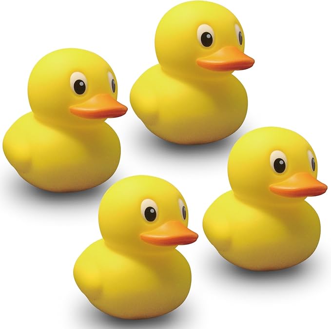 4 Pack Plug in LED Night Light with Cute Duck Dusk to Dawn Sensor Kids Decor Warm White 2700K Classic Kit -Be Safe At Night