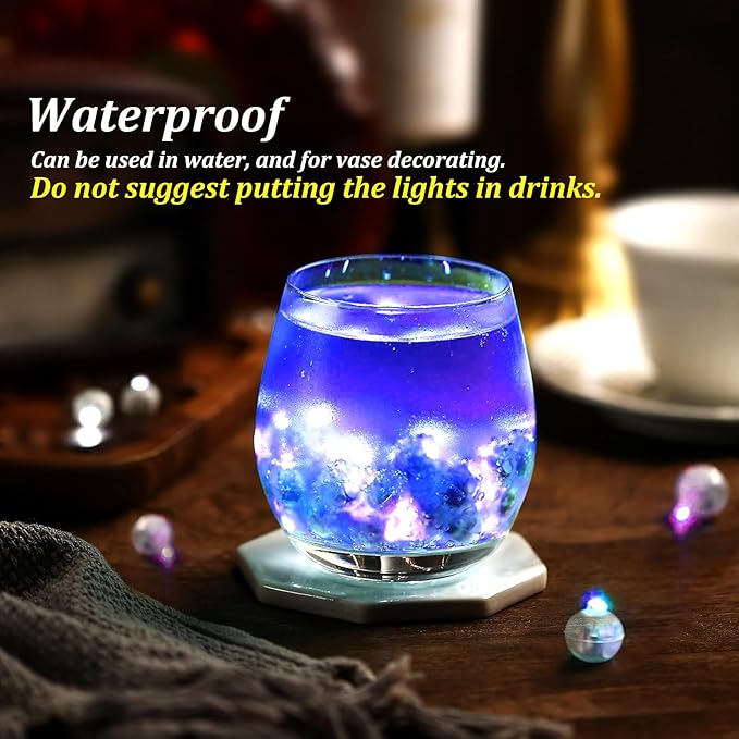 200pcs LED Purple Balloon Light, Round Led Mini LED Lights for Paper Lantern Balloon Indoor Outdoor Party Event Fun, Birthday Party Wedding Decoration Supplies