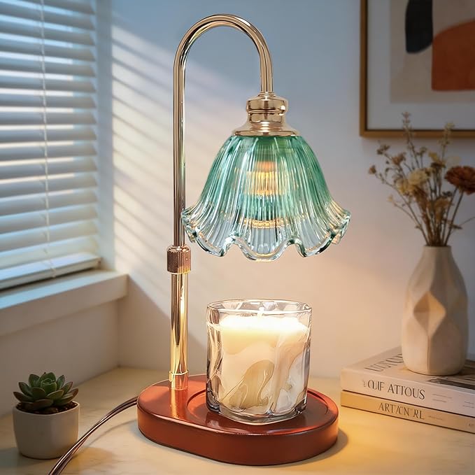 Banbanda Candle Warmer Lamp with Timer: Mothers Day Gifts,Birthday Gifts for Women, House Warming Gifts New Home Decor – Height Adjustable Candle Lamp