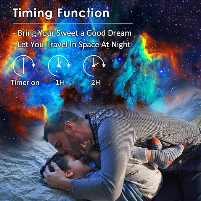 Galaxy Projector for Bedroom, 13 in 1 Planetarium Star Projector with Solar System & Constellation,Ceiling Night Light with Timer,360° Rotating,LED Space Night Light Projector for Kids Adults Gifts