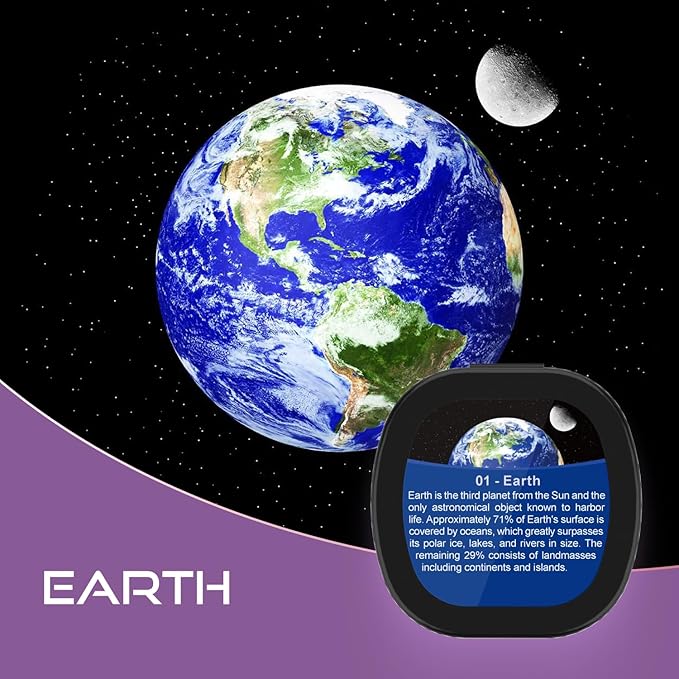 Set of 6 Replaceable Galaxy Projector Disc – for Samosvit Home Planetarium Galaxy Projector with Meteor Effect – Gift for Kids (Cosmic Nebulas 1/6) Galaxy Disc
