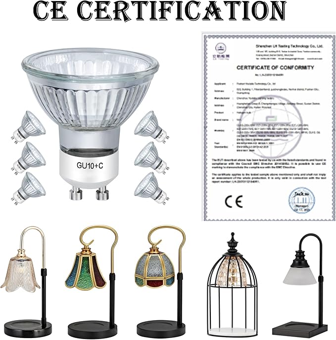 2Pcs Candle Warmer Light Bulbs Accessories, 35 Watt Wax Warmer Bulbs for Full Size Adjustable Temperature Height Candle Warmer Lamp