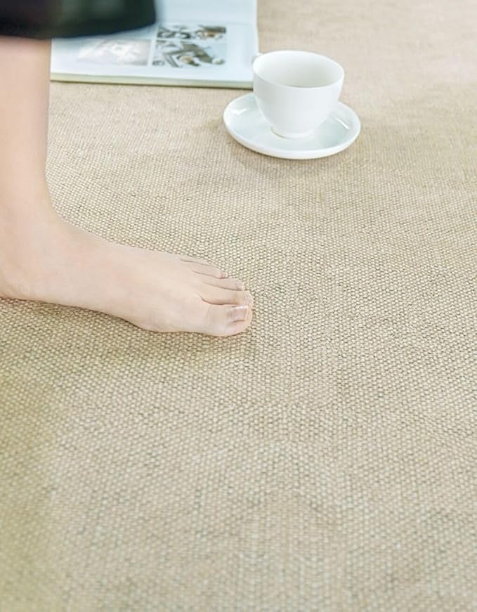 Mid Century Modern Irregular Rug 4x6 Beige Cream Black Lines Border Irregular Shaped Area Rug for Living Room Bedroom Playroom Minimalist Abstract Boho Home Office Foldable Thin Comfort Carpet Mats
