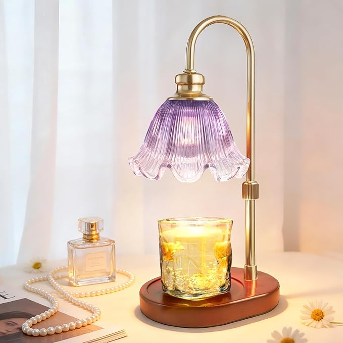 Banbanda Candle Warmer Lamp with Timer: Mothers Day Gifts,Birthday Gifts for Women, House Warming Gifts New Home Decor – Height Adjustable Candle Lamp