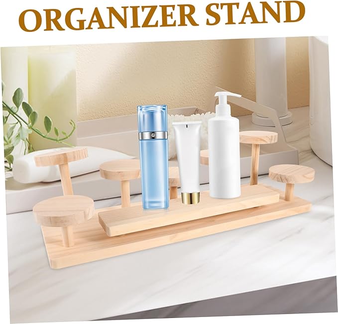 WOONEKY Cosmetics Display Stand Perfume Shelf Display Shelf for Vendors Makeup Holders Organizers Perfume Organizer Vanities