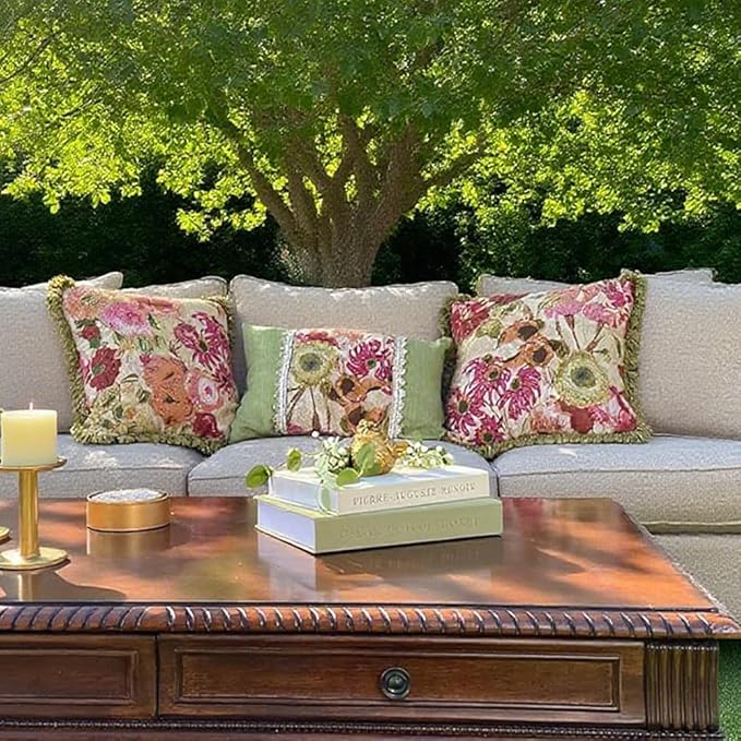 Aesthetic Decorative Books - Set of 2 Linen Fake Books Enhance Your Coffee Table, Home Decor, Living Room, Bookshelf or Mantle Decor, Modern Stackable Faux Book Photo Storage and as a Keepsake Box