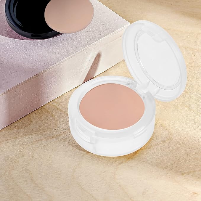 8pcs Single Empty Eyeshadow Case,Eyeshadow Storage Box, Empty Magnetic Eyeshadow Box,Cosmetic Makeup Organizer Holder,Travel Eyeshadow Container for Women Girls, 4x3.8cm, White