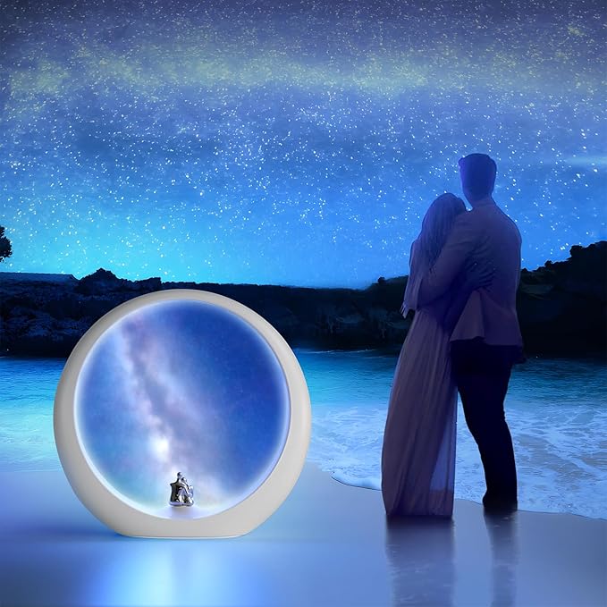 mamre Unique Milky Way Lamp Special Night Light Gift for Bedroom Living Room Suprise Gift for Valentine's Day Birthday Wedding Anniversary
