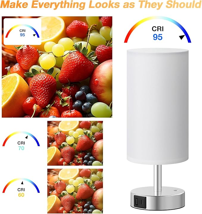 Dicoool 10000 Lux Sun Lamp with Remote, Happy Sunlight Lamp, CRI＞95 Daylight Lamp, 3 Color Temperature & Stepless Dimming, Gold Mood Lighting for Bedroom, Bring Sunshine to Windowless Office