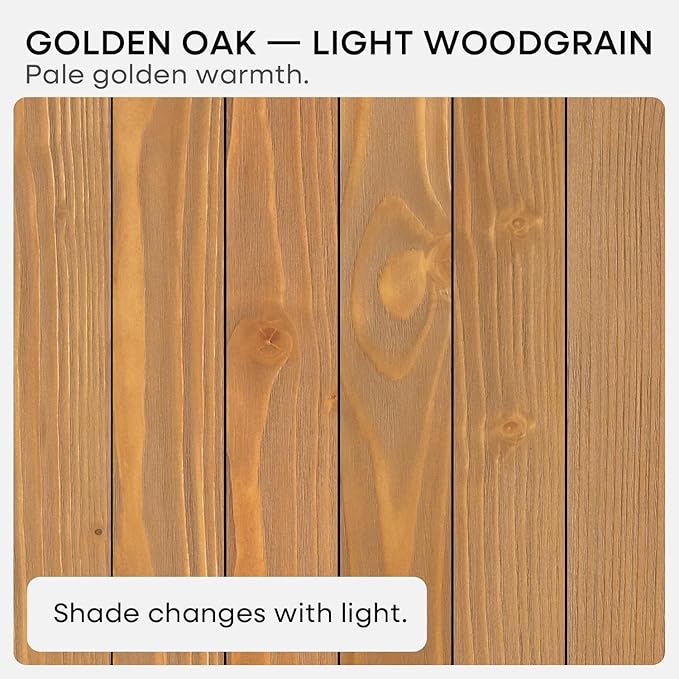 Homeforia 16 inch Golden Oak Floating Shelf, High End Solid Real Wood 16inch Small Floating Shelves for Wall Mounted, Oak Wooden 16in Floating Shelves, Heavy Duty Bracket, 16 X 6.5 X 1.75 in, Set of 2
