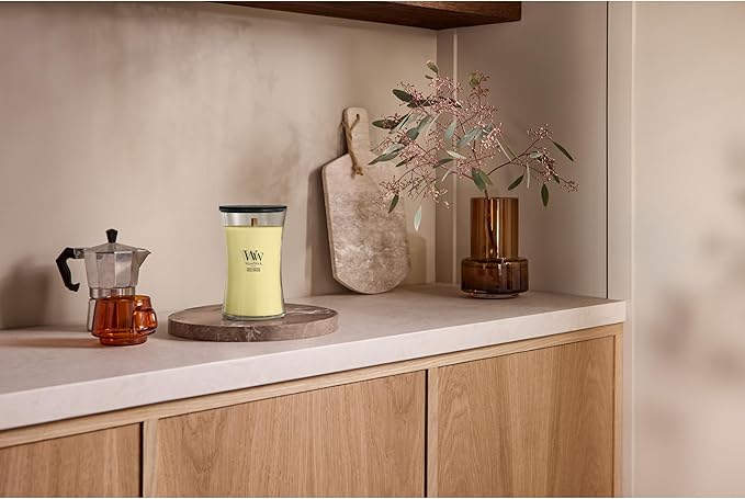 WoodWick | Large Candle | Yuzu & Vetiver | Great Gift for Women