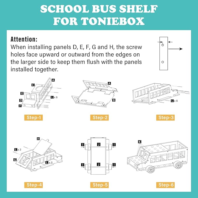 Ocean Theme Car for Tonies Box Shelf Storage for Toniebox 1/2 Player Tonies Figures Characters for Children with 35Pcs DIY Adhesive Metal Plate & 3 Ocean Animal Stickers, Rolling Display & Storage