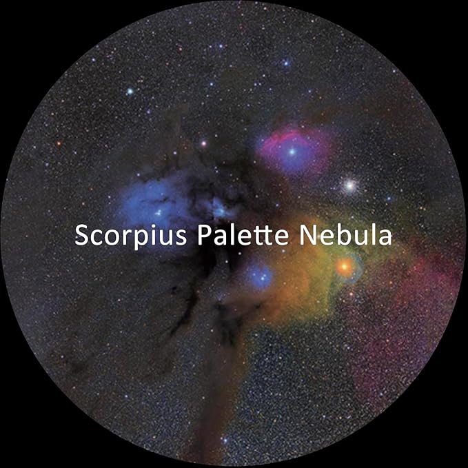 Realistic Discs - Discs for Ainael Galaxy Projector, 5k Ultra HD Slide for Home Planetarium, 6 Discs Set Without Projector (Nebula 2)