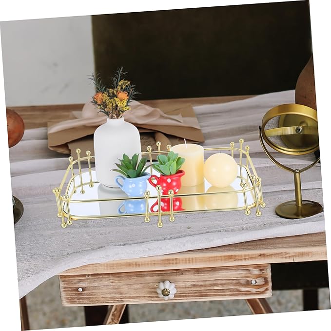 Perfume Organizer Vanity Accessories Bathroom Vanity Decor Makeup Organizer Makeup Trays Countertop