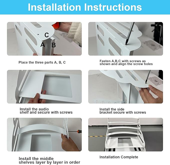 for Tonie Shelf Magnetic, Metal Shelf for Toniebox, Tonies Storage for Tonie Figures 30-50pcs in Children’s Room Decoration for Children to Play and Collect, White