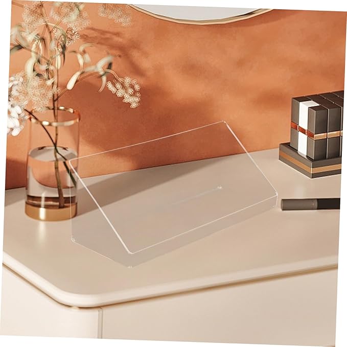 SOLUSTRE Books Storage Container Desktop Organizer Multiuse Storage Box for Books Makeup