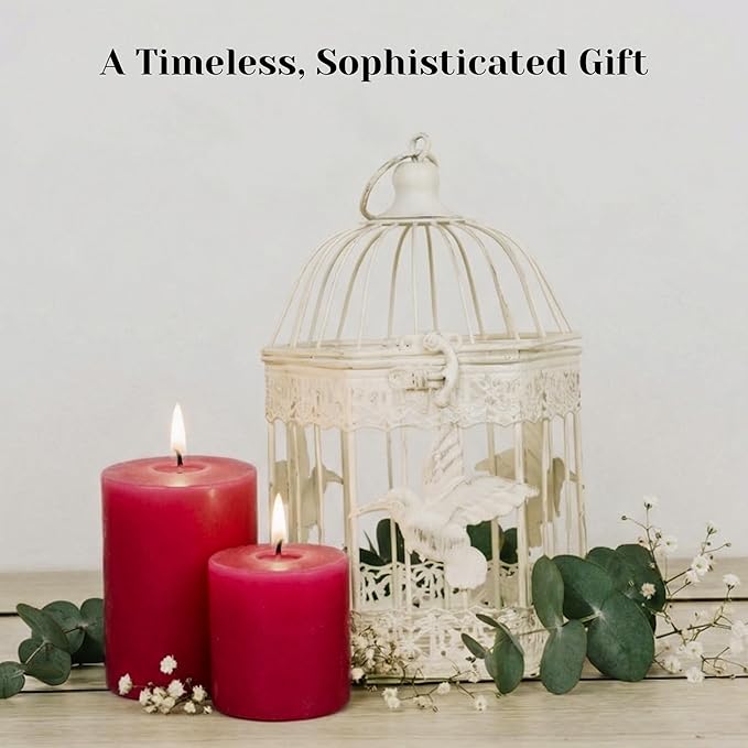 Red Apple Cinnamon Scented Votive Candles, Set of 12-1.25" Wax Candles for Home, Scented 10 Hour Burn Time - Aromatherapy, Spa Ambiance, Table Centerpieces & Home Décor
